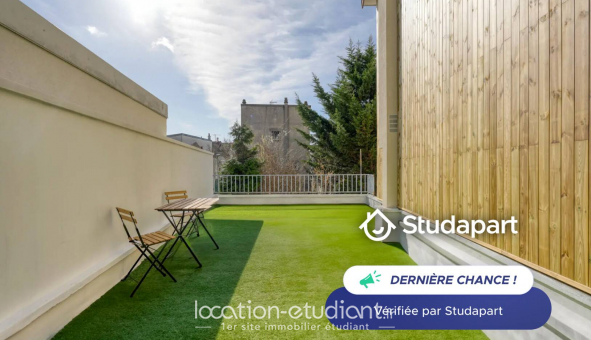 Logement �tudiant Studio &agrave; Montreuil (93100)
