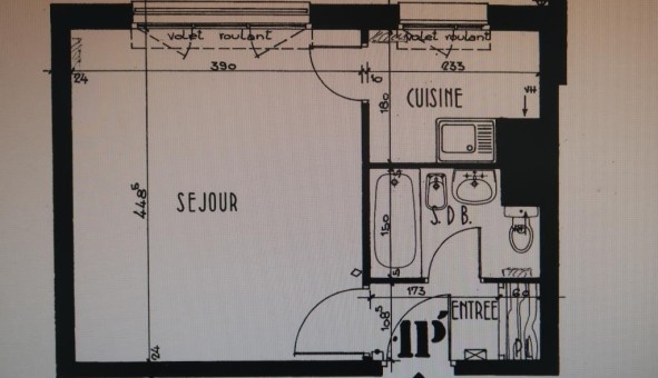 Logement �tudiant Studio &agrave; Montrouge (92120)