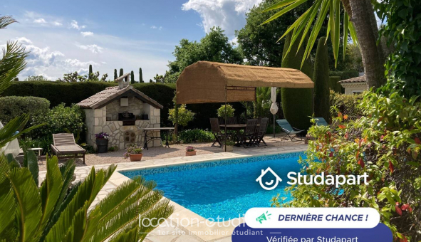 Logement �tudiant Studio &agrave; Mougins (06250)