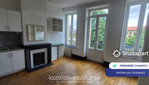 Logement tudiant Location Studio Vide Nancy (54100)