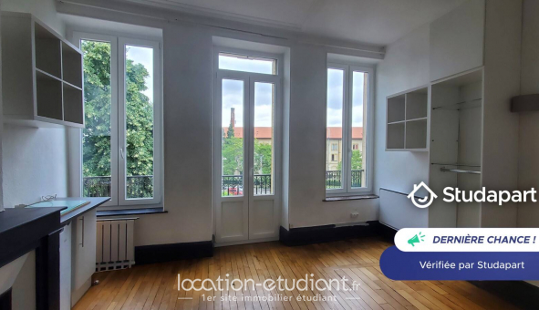Logement tudiant Studio à Nancy (54100)