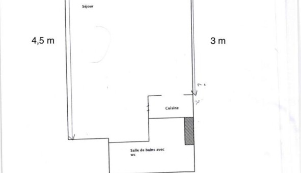 Logement tudiant Studio à Nancy (54100)