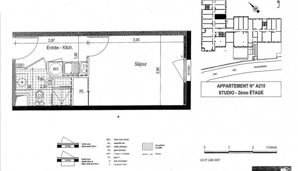 Logement tudiant Location Studio Meublé Nantes (44200)