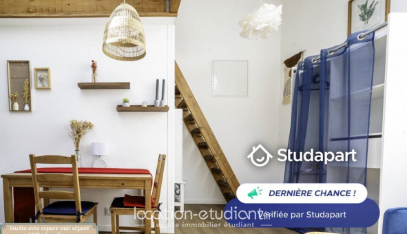 Logement tudiant Location Studio Meublé Nantes (44200)