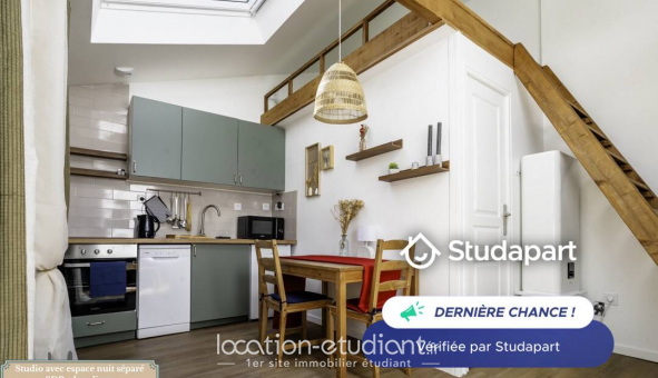 Logement tudiant Studio à Nantes (44200)