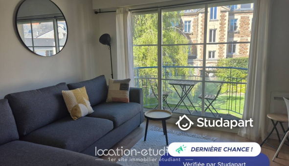 Logement tudiant Location Studio Meublé Nantes (44200)