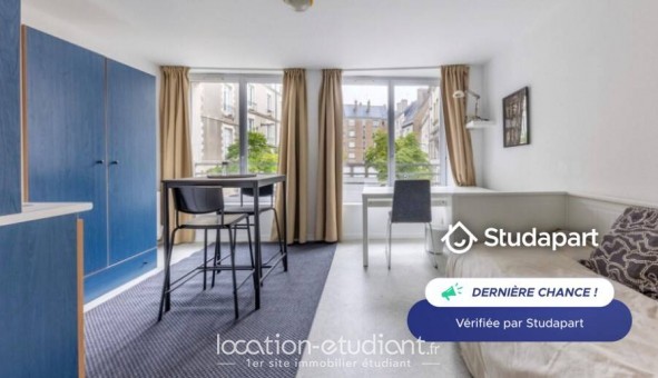 Logement étudiant Location Studio Meublé Nantes (44200)