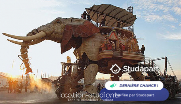 Logement tudiant Location Studio Meublé Nantes (44200)