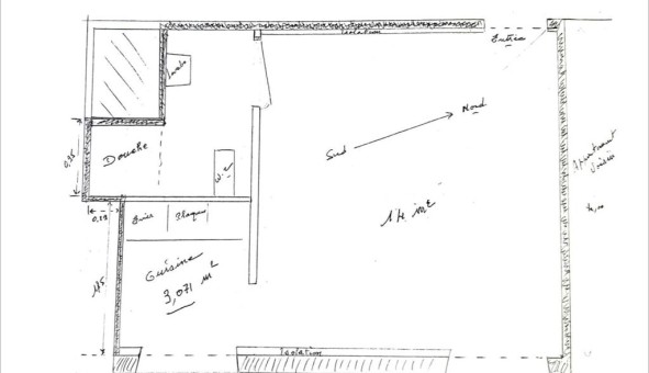 Logement tudiant Location Studio Vide Nantes (44200)