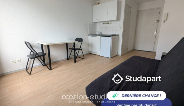 Logement étudiant Location Studio Meublé Nantes (44200)