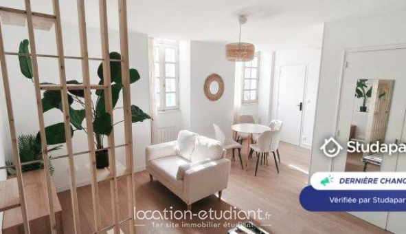 Logement tudiant Location Studio Meublé Nantes (44200)