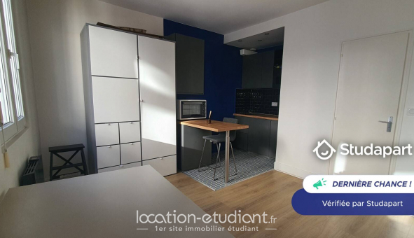 Logement étudiant Location Studio Meublé Nantes (44200)