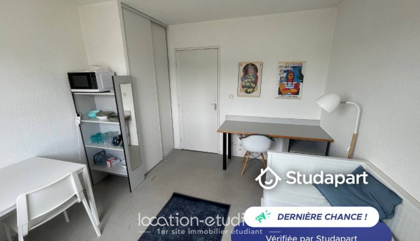 Logement étudiant Location Studio Meublé Nantes (44200)