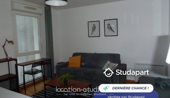 Logement �tudiant Studio &agrave; Nantes (44200)