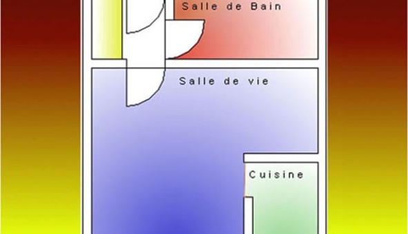 Logement �tudiant Studio &agrave; Nantes (44200)