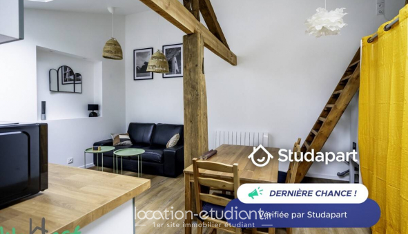 Logement étudiant Location Studio Meublé Nantes (44200)