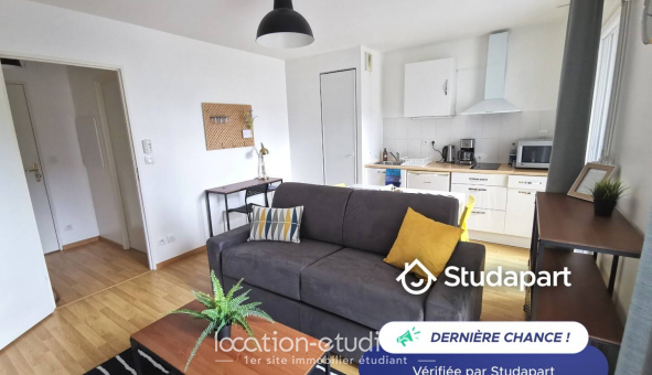 Logement �tudiant Studio &agrave; Nantes (44200)