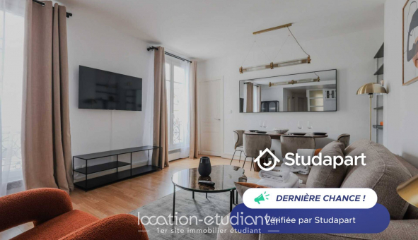 Logement tudiant Studio à Neuilly sur Seine (92200)