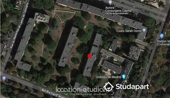 Logement tudiant Studio à Neuilly sur Seine (92200)