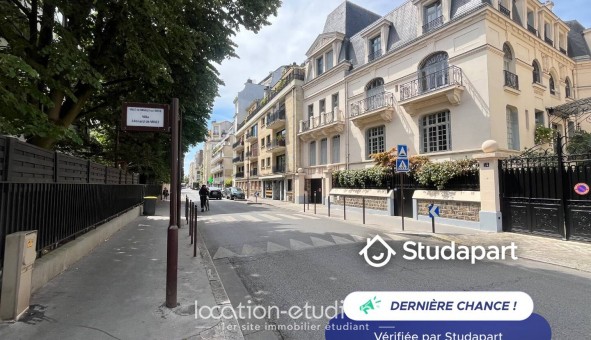 Logement tudiant Studio à Neuilly sur Seine (92200)