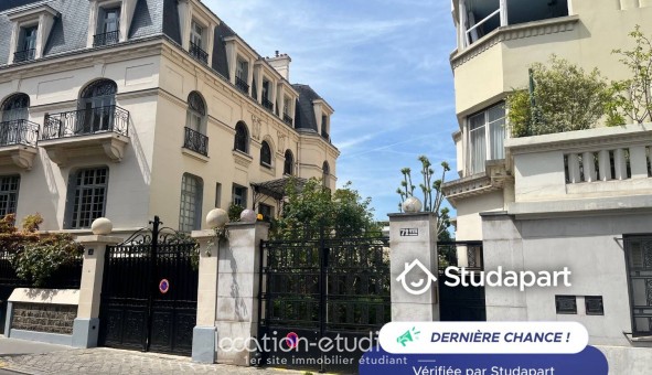 Logement tudiant Studio à Neuilly sur Seine (92200)