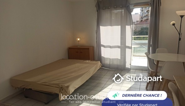 Logement tudiant Studio à Nice (06100)