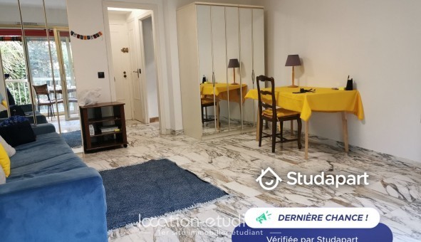 Logement étudiant Studio à Nice (06100)