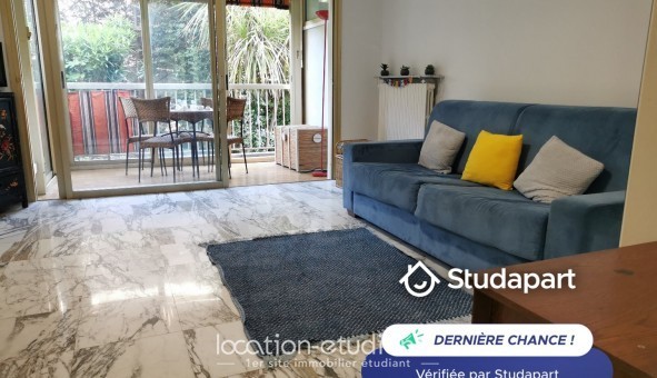 Logement étudiant Studio à Nice (06100)