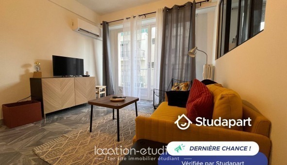 Logement tudiant Studio à Nice (06100)