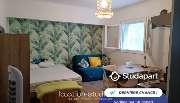 Logement tudiant Studio à Nice (06100)
