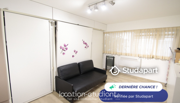 Logement tudiant Location Studio Meublé Nice (06100)