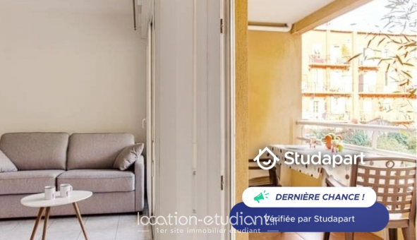 Logement tudiant Location Studio Meublé Nice (06100)