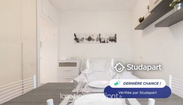 Logement tudiant Studio à Nice (06100)