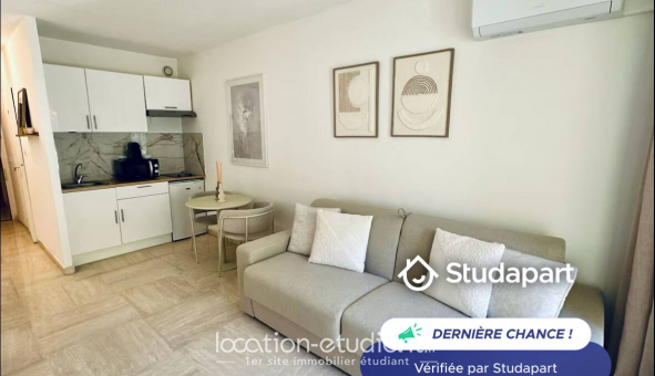 Logement tudiant Location Studio Meublé Nice (06100)
