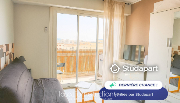 Logement tudiant Studio à Nice (06100)