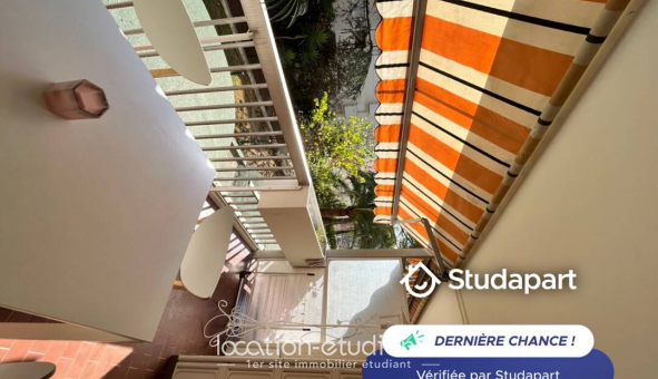 Logement tudiant Studio à Nice (06100)