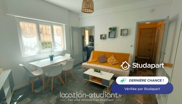 Logement tudiant Studio à Nice (06100)