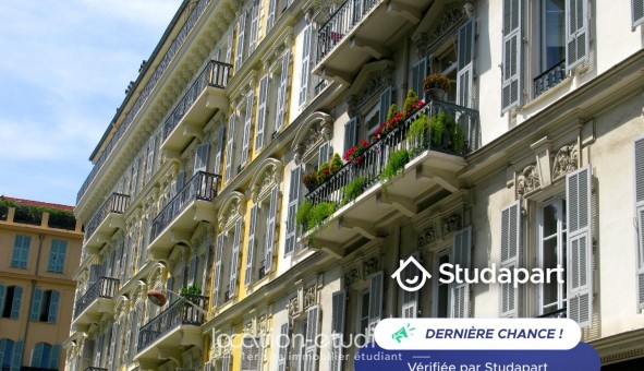 Logement tudiant Studio à Nice (06100)