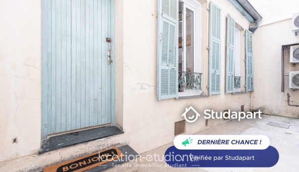 Logement tudiant Studio à Nice (06100)