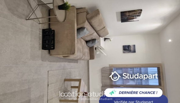 Logement tudiant Location Studio Meublé Nice (06100)