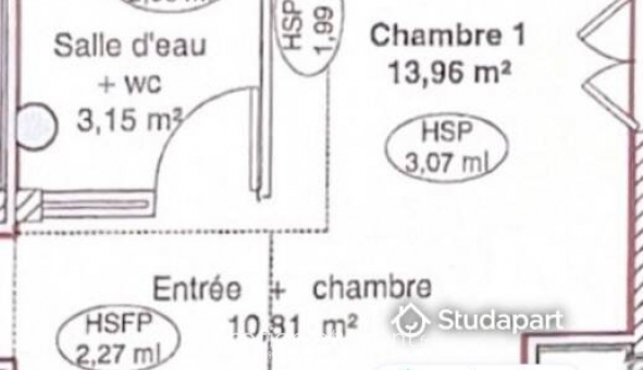 Logement tudiant Studio à Nice (06100)