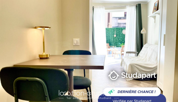 Logement tudiant Studio à Nice (06100)