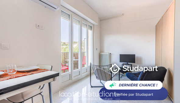 Logement tudiant Location Studio Meublé Nice (06100)