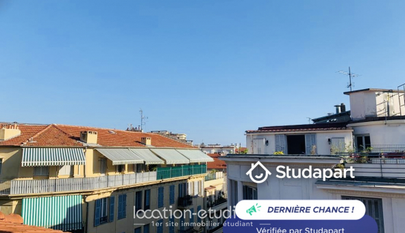 Logement tudiant Studio à Nice (06100)