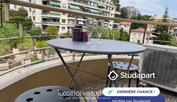 Logement tudiant Studio à Nice (06100)