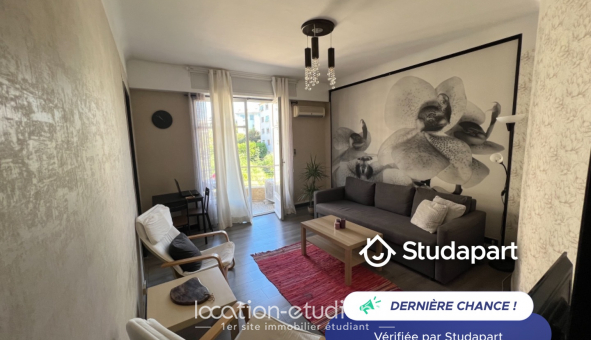 Logement tudiant Studio à Nice (06100)