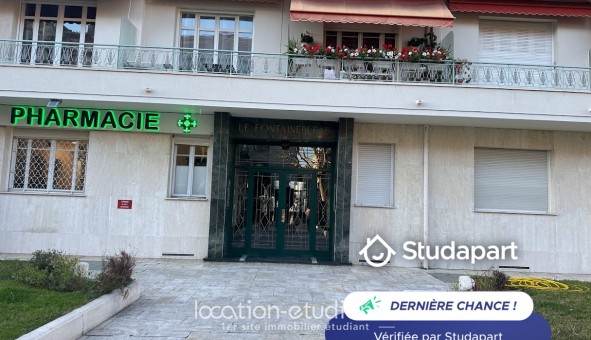 Logement tudiant Studio à Nice (06100)