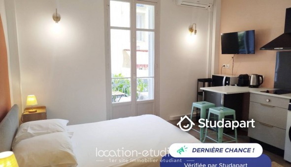 Logement tudiant Studio à Nice (06100)