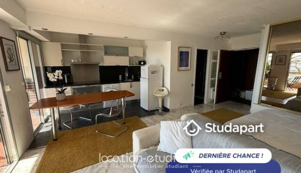 Logement tudiant Studio à Nice (06100)