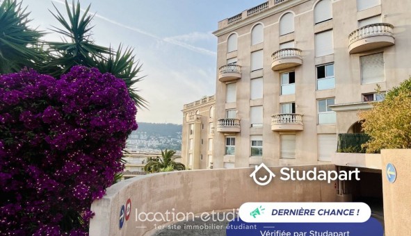 Logement tudiant Studio à Nice (06100)